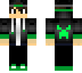boy dark green