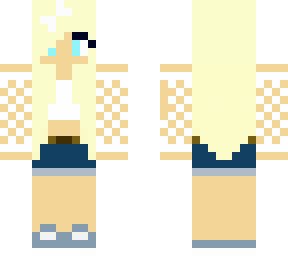 cute blonde hair girl for my show