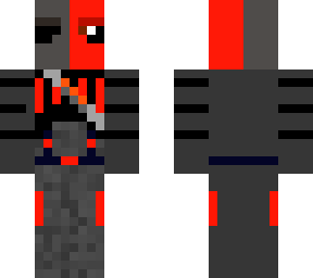 deathstroke, red suit.