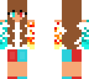 fire and ice girl