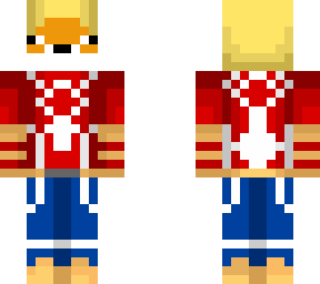 fox in a all might onsie