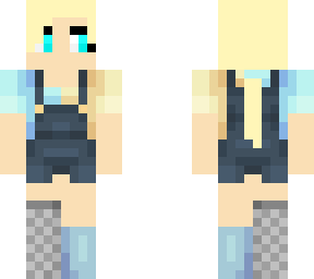 girl in overalls  (overall not my)