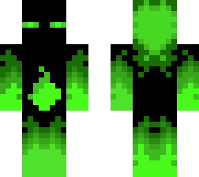 green fire enderman