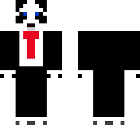 panda guy blue eyes
