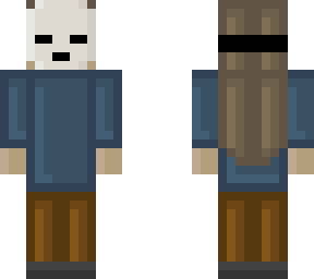 person with mask
