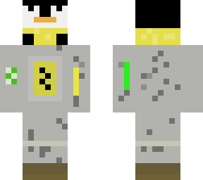 pineapple penguin on robot