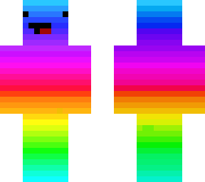rainbow skin