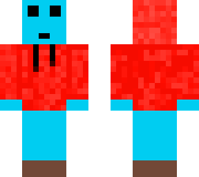 red and blue