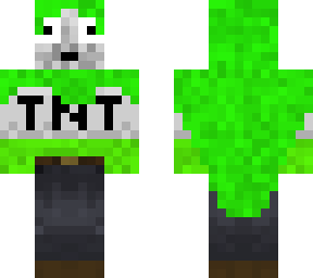 scared green mouse