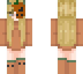 spooky halloween girl - blond version