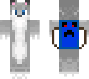 wolf with creeper cape