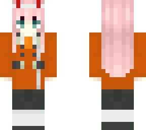 zero two orange/halloween