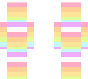 <3 pastel rainbow <3