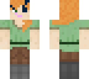 alex but if girls rulde minecraft