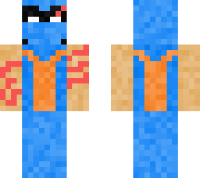 blue & orange ninja