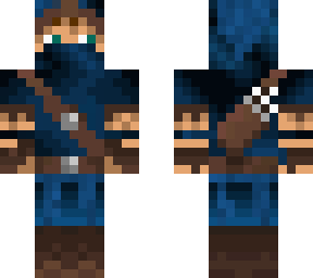 blue archer (one strap)