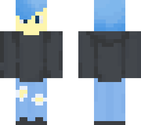 blue haired guy