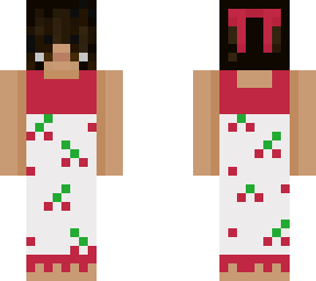 cherry dress brown girl