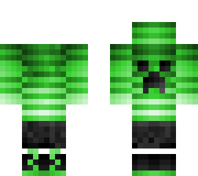 creeper outfit template