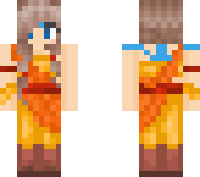 female air bender- edited tgebeast skin