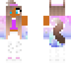 galaxy wolf girl