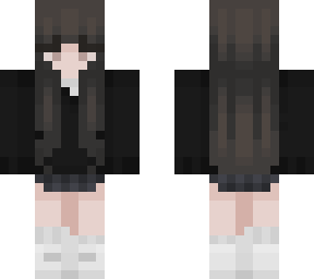 girl in black