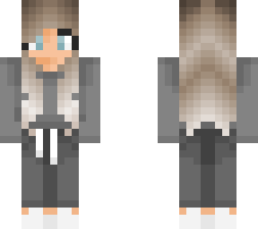 girl with gray sweatshirt (no hood)