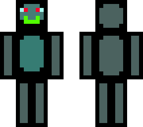 greay block man