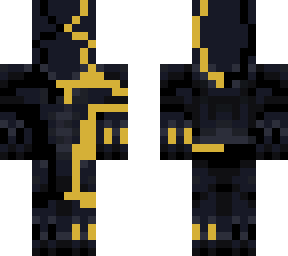 half black half gold panther