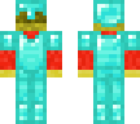 my skin with diamond armor