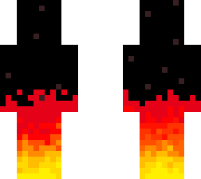 on fire