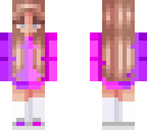 pink purple skin