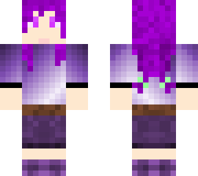 purple lady
