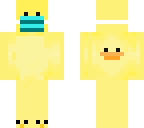 quack skin (minecraft usernamequackieboi bedrock edition username:youtubequackie