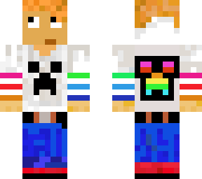 rainbow hoddie boy remake