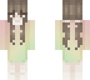 rainbow sweatshirt girl that took way too long to make
