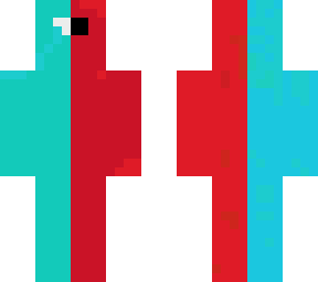 red or blue