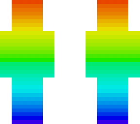 Reverse rainbow base | Minecraft Skin