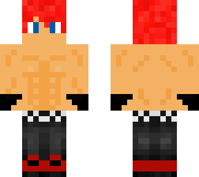 ripped red head