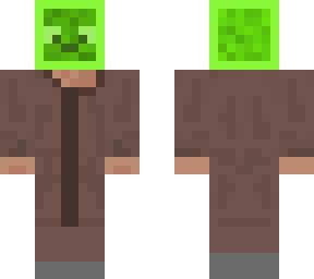 slime on face