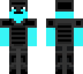 the fake netherite skin o blue