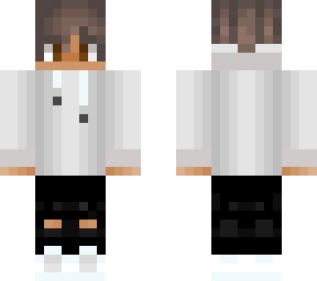 white hoodie boy