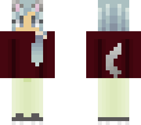wolf girl! (i used a hair, link in desc.)