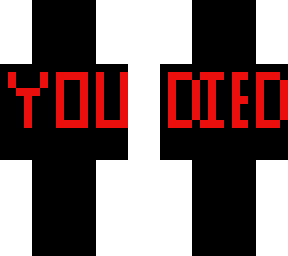 you died