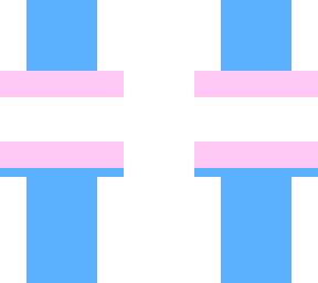 be you! (trans flag)