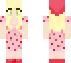 blonde strawberry dress*