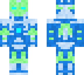 blue iron man made from base of skindexgirl18's skin