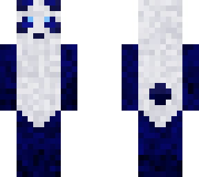 blue panda