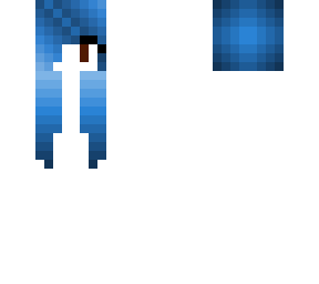 blue shade hair