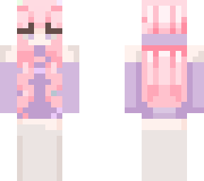 bubblegum haired girl